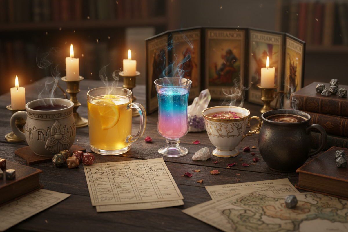 5 Essential Beverages for Your Next D&D Session (And Why They Aren't Ale)