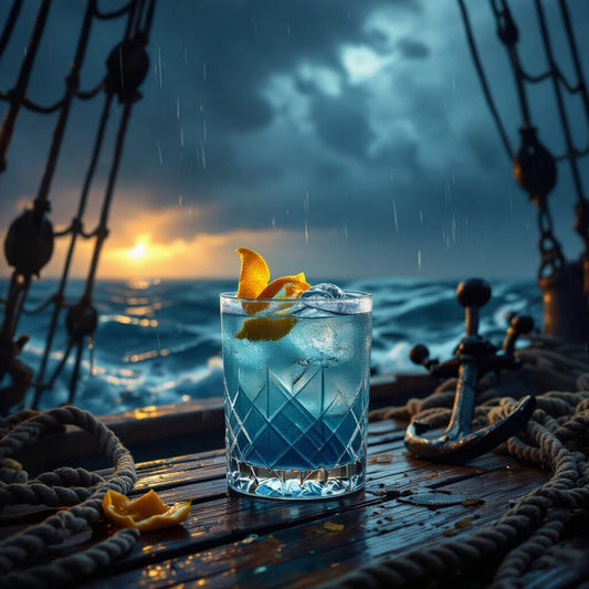 D&D character mocktails and fantasy tea drinks arranged as potions for tabletop RPG game night