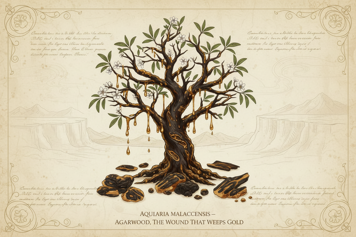 Agarwood — The Wound That Weeps Gold