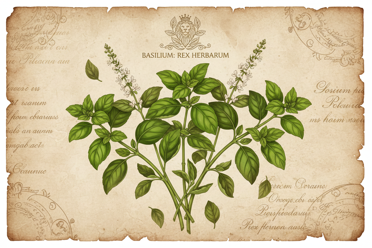 The Herbarium: Basil – The King of Herbs from Mediterranean Gardens