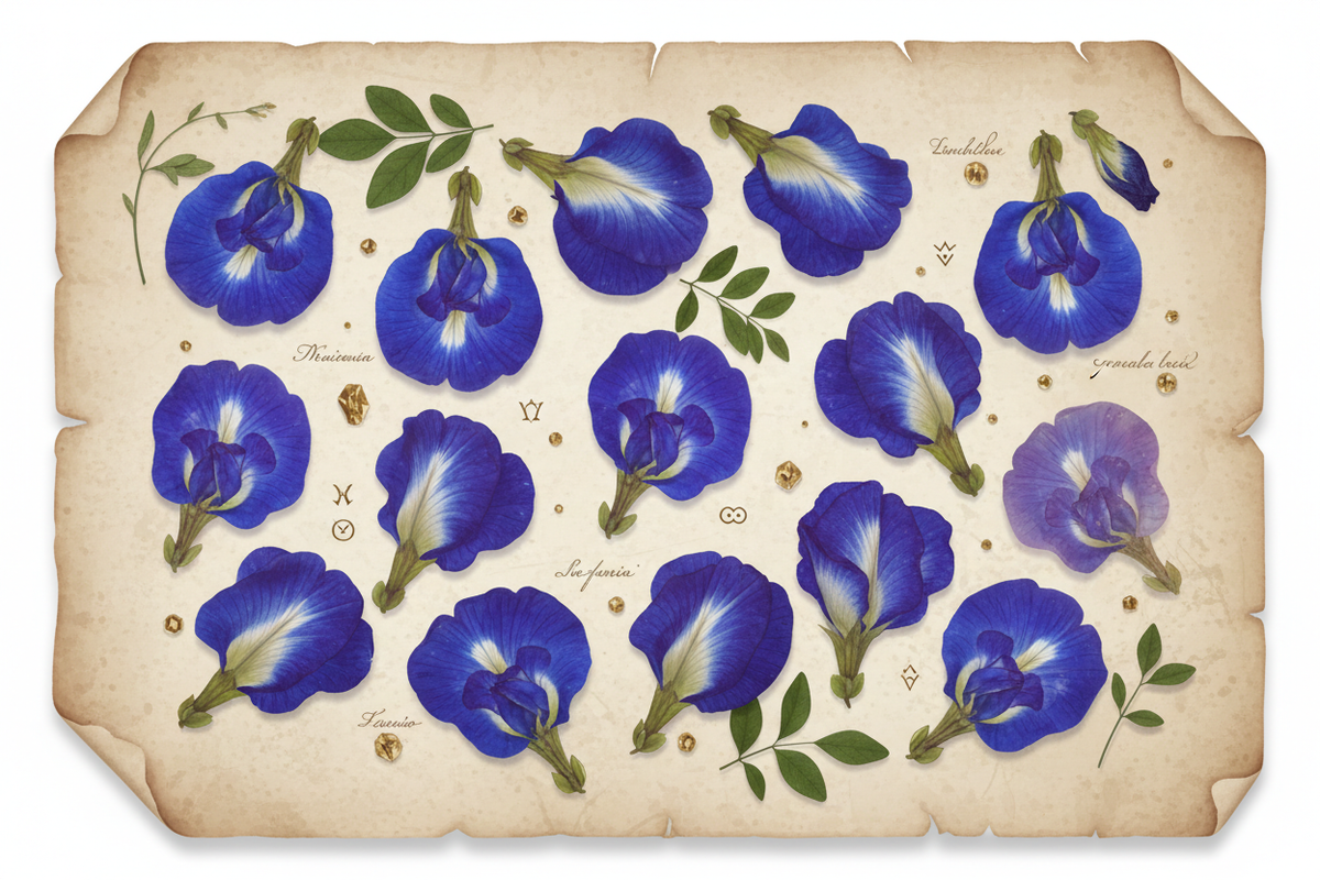 The Herbarium: Butterfly Pea Flower – The Chameleon Bloom of Ancient Siam