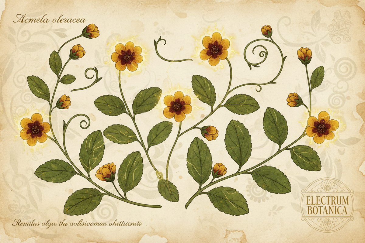The Herbarium: Buzz Buttons – The Electric Flower That Tingles Your Tongue