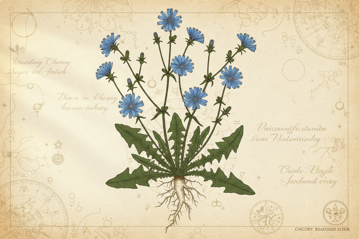 The Herbarium: Chicory – The Blue-Flowered Coffee Substitute