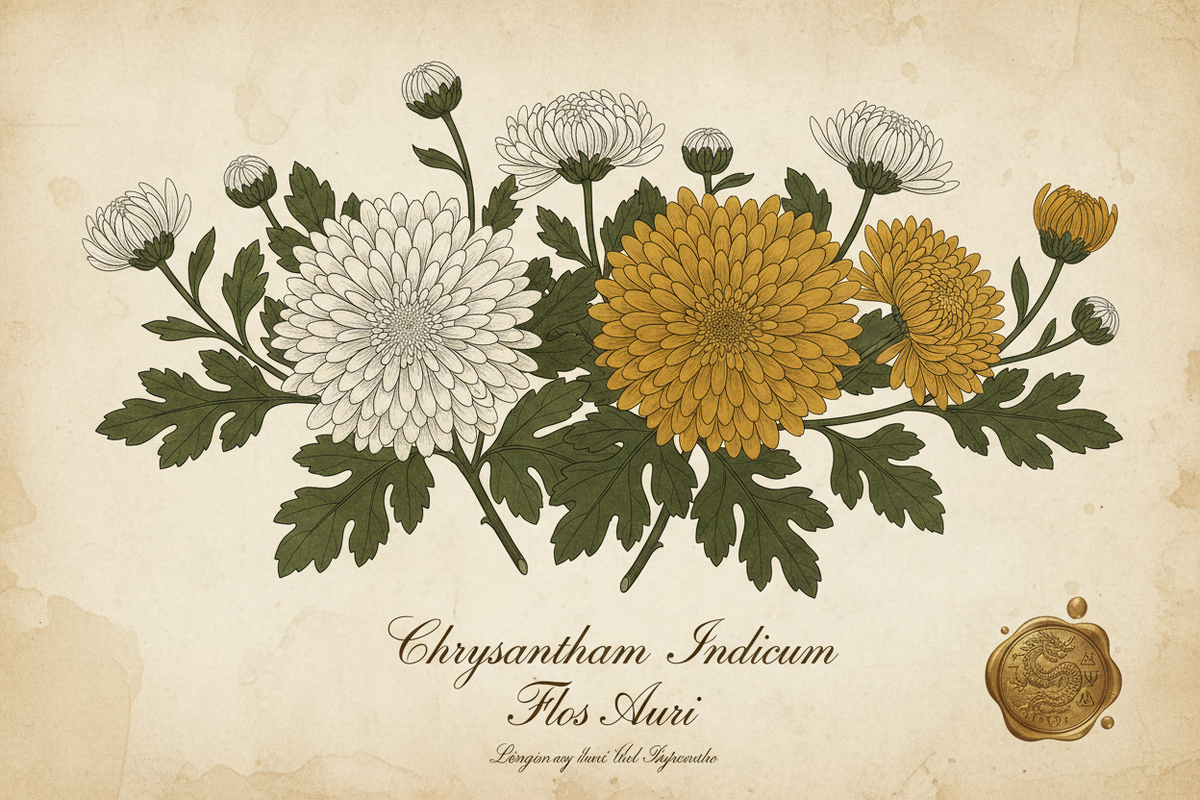 The Herbarium: Chrysanthemum – The Golden Flower of Emperors and Immortality