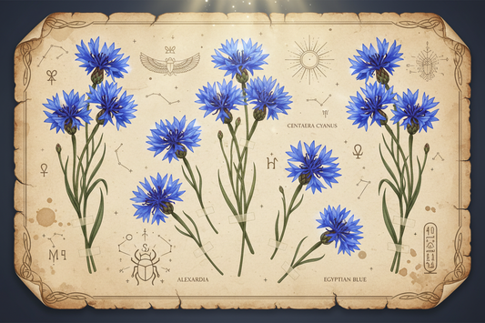 The Herbarium: Cornflower – The Sapphire Bloom of Tutankhamun's Tomb