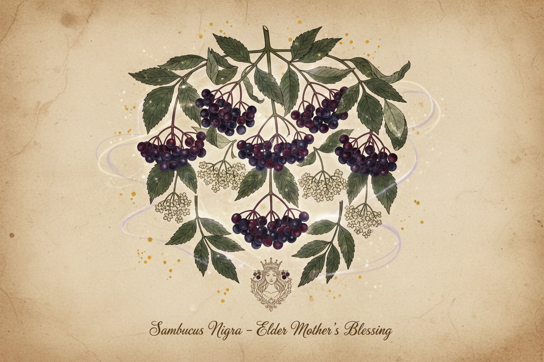 The Herbarium: Elderberry – The Elder Mother's Gift
