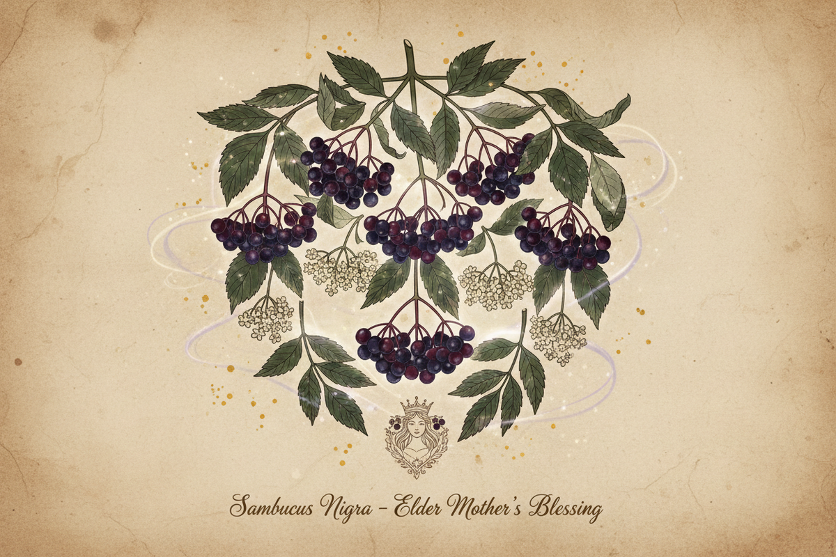 The Herbarium: Elderberry – The Elder Mother's Gift