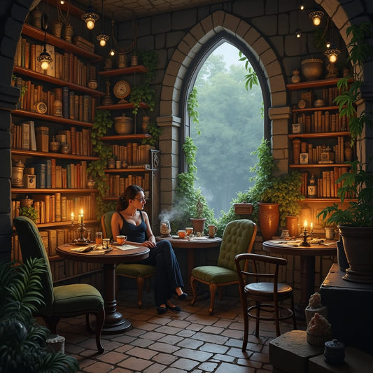 Creating a Cozy Fantasy Cafe Vibe at Home: A Whimsical Alchemist's Decor Guide
