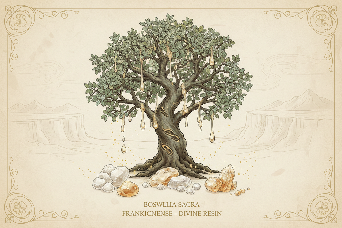The Herbarium: Frankincense – The Sacred Resin of Kings and Gods