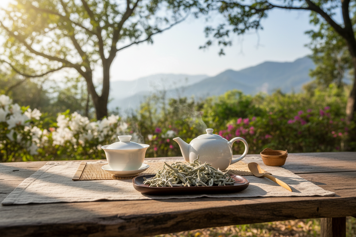 Professor Nightshade: Gaiwan vs. Teapot: Choosing the Right Vessel for Your Loose Leaf White Tea