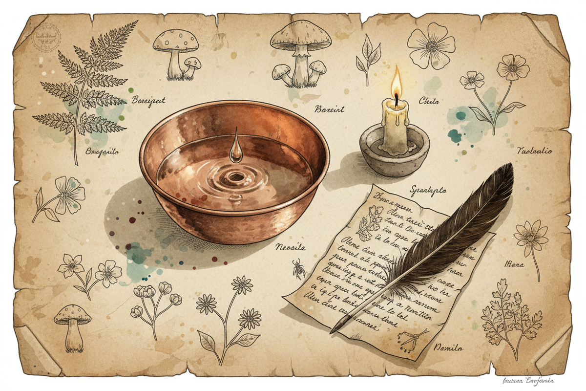 Professor Nightshade's Guide to Surviving Mundane Events with Alchemical Flair — Chapter One: The Battle of the Leaky Roof