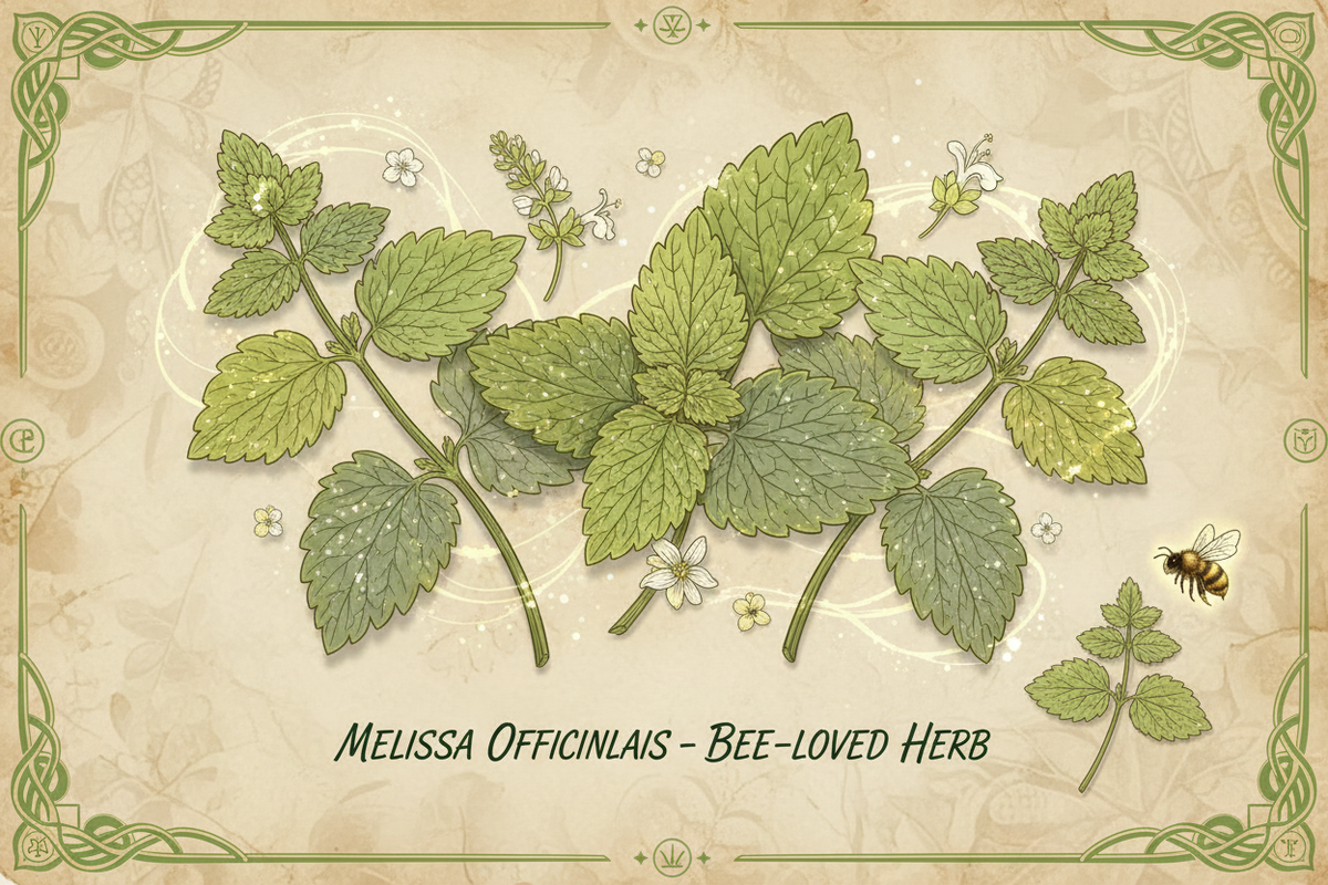 The Herbarium: Lemon Balm – The Bee-Beloved Herb of Ancient Physicians