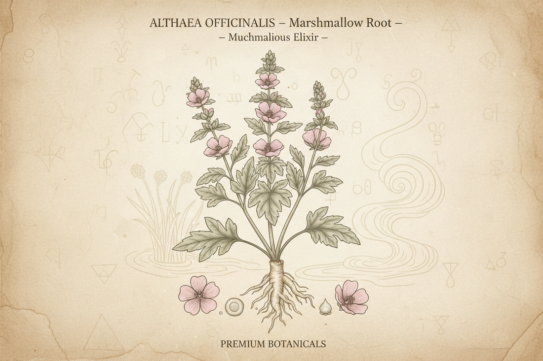 The Herbarium: Marshmallow – The Root That Became a Confection
