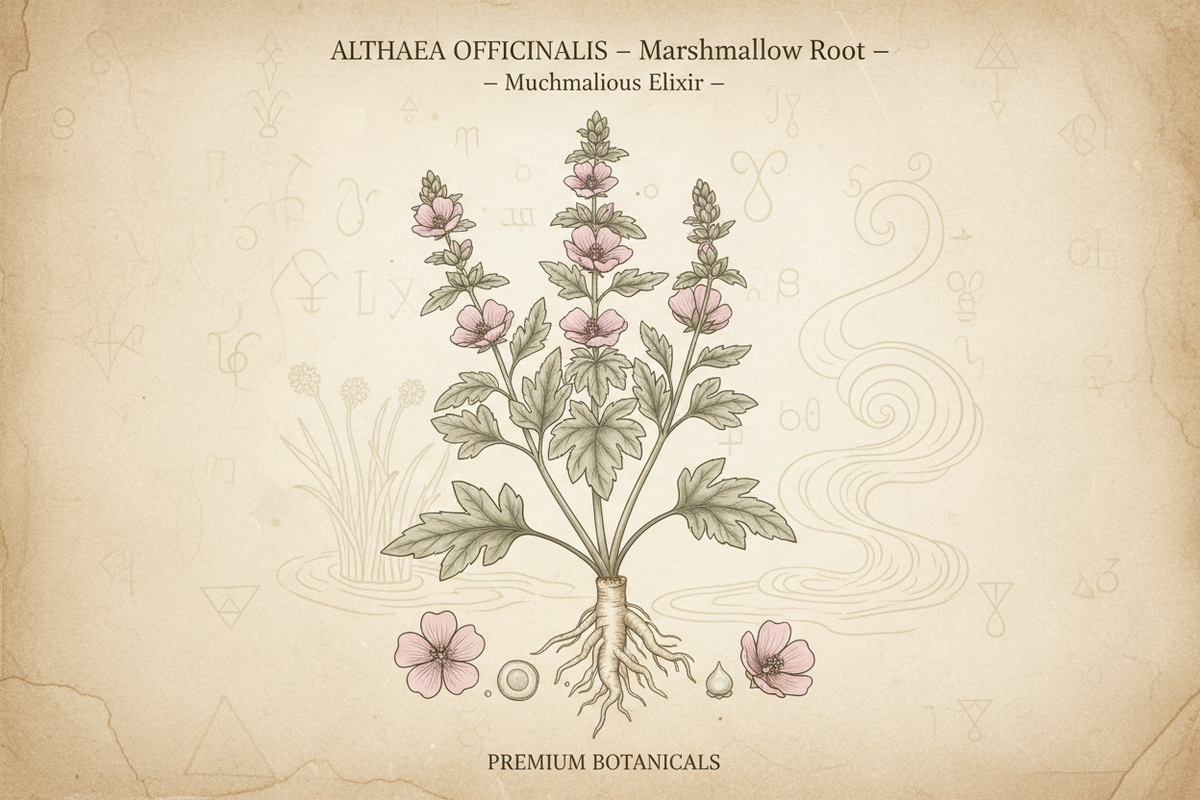 The Herbarium: Marshmallow – The Root That Became a Confection