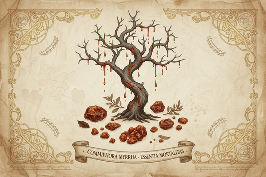 The Herbarium: Myrrh – The Bitter Resin of Mortality and Medicine
