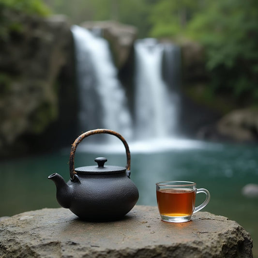 Darjeeling loose leaf tea grades explained — SFTGFOP golden tips close-up, The Seventh Atelier