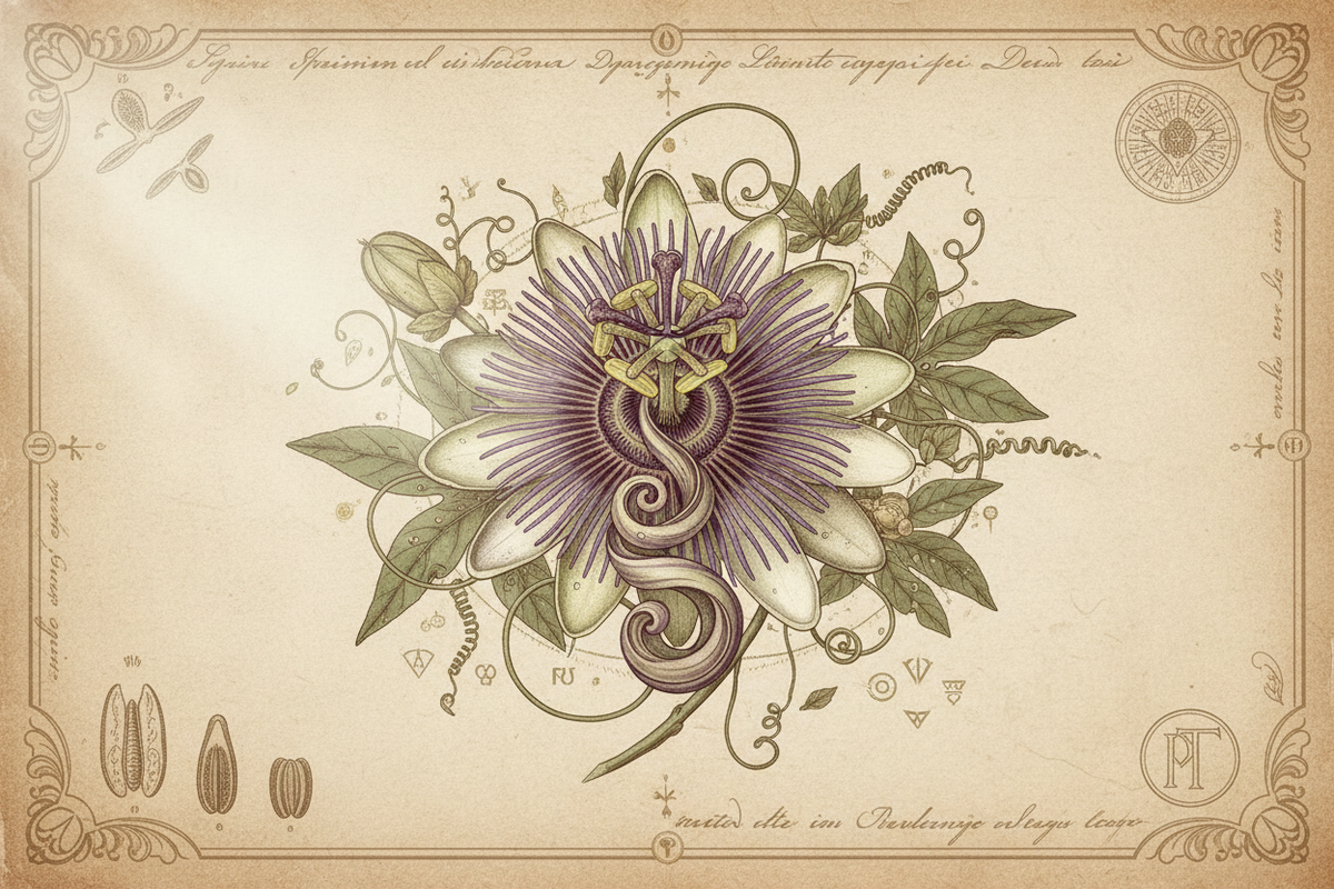The Herbarium: Passionflower – The Baroque Bloom of Spanish Missionaries