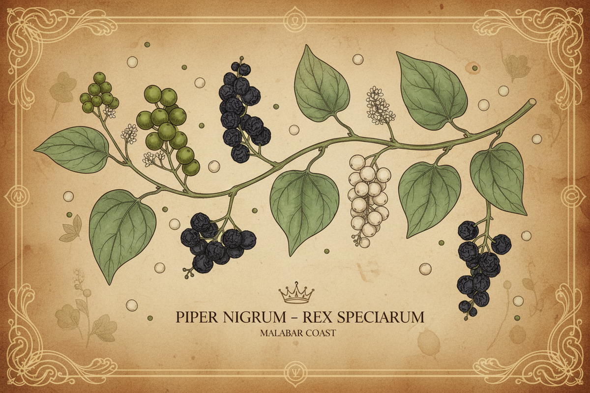 The Herbarium: Peppercorns – The King of Spices in All Its Colors