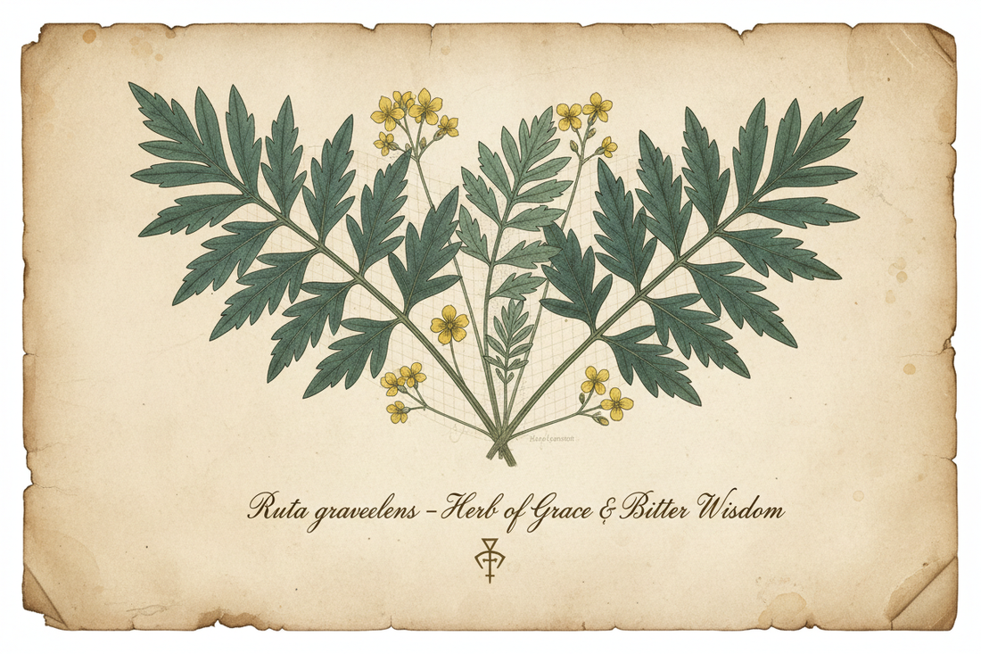 The Herbarium: Rue – The Herb of Grace and Regret