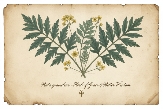The Herbarium: Rue – The Herb of Grace and Regret