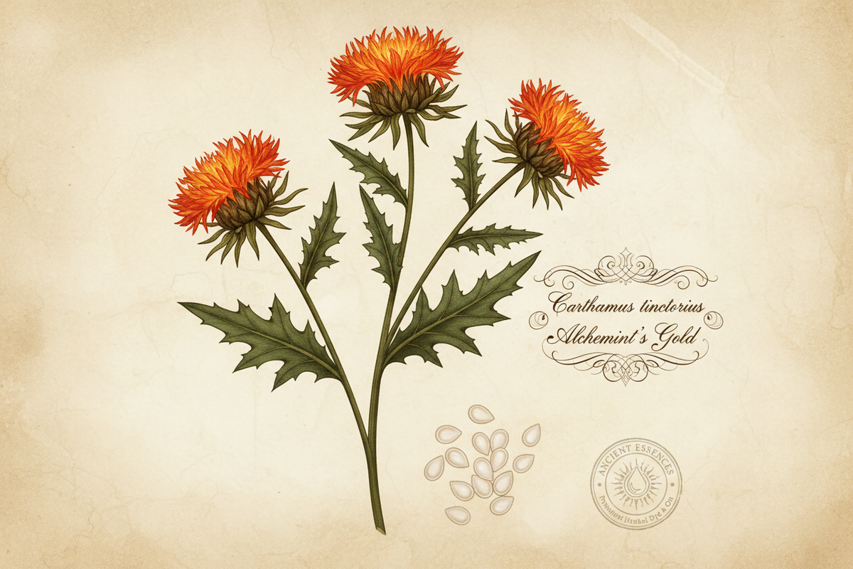 The Herbarium: Safflower – The False Saffron That Colored Empires