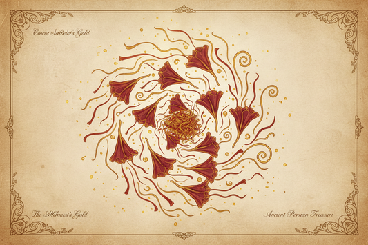 The Herbarium: Saffron – The Crimson Gold of Ancient Persia