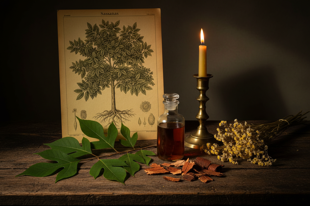 The Herbarium: Sassafras — The Three-Faced Tree That Flavored a Nation