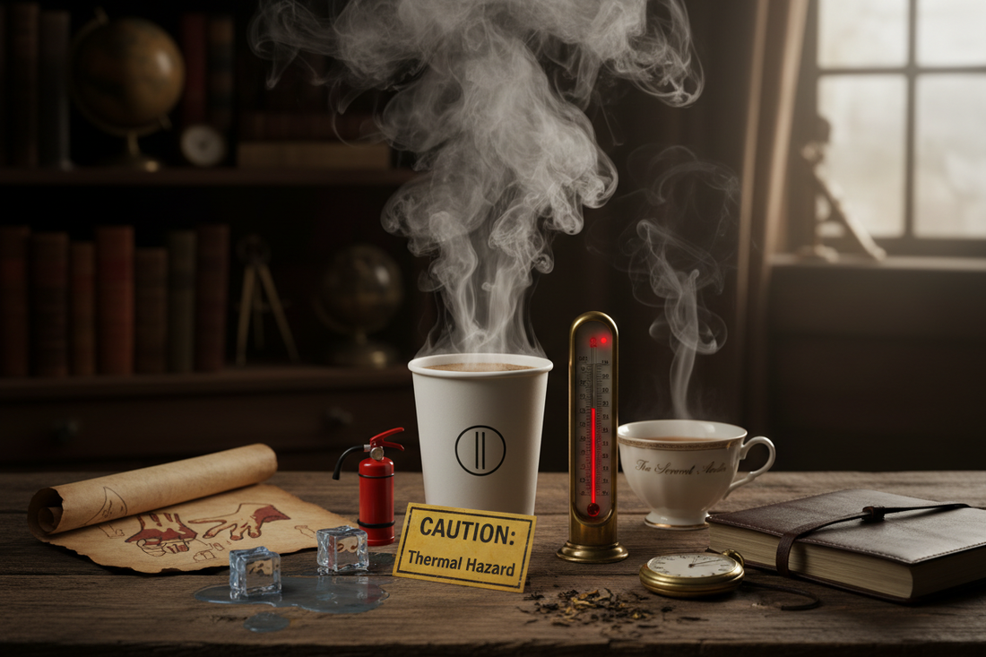 Professor Nightshade's Field Observation: The Starbucks Conundrum (Or, My Encounter with Thermally Aggressive Beverages)
