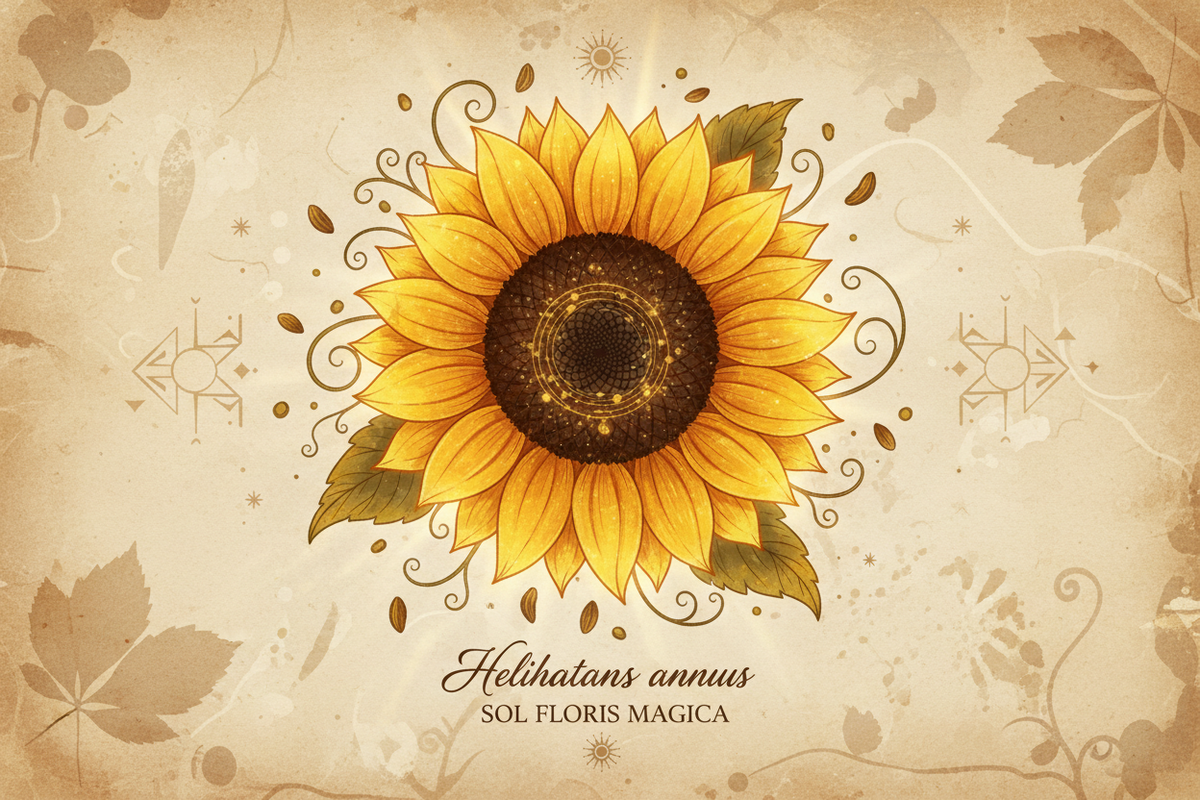 The Herbarium: Sunflower – The Golden Face That Follows the Sun