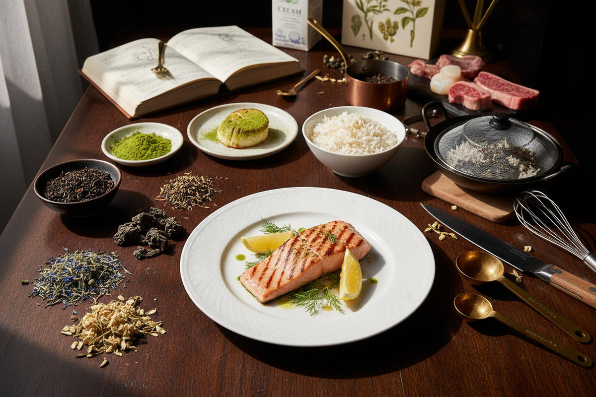 Tea in the Kitchen: Culinary Experiments and Delicious Discoveries