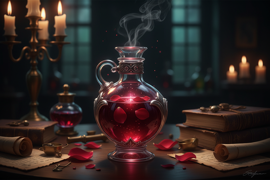 The Crimson Rose Potion: An Unsweetened Elixir of Discerning Palates