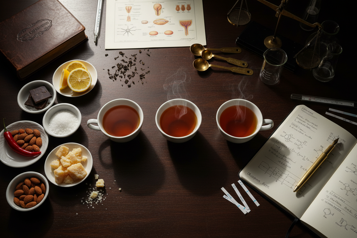 The Flavor Interference Experiments: How Food Alters Your Tea and Coffee