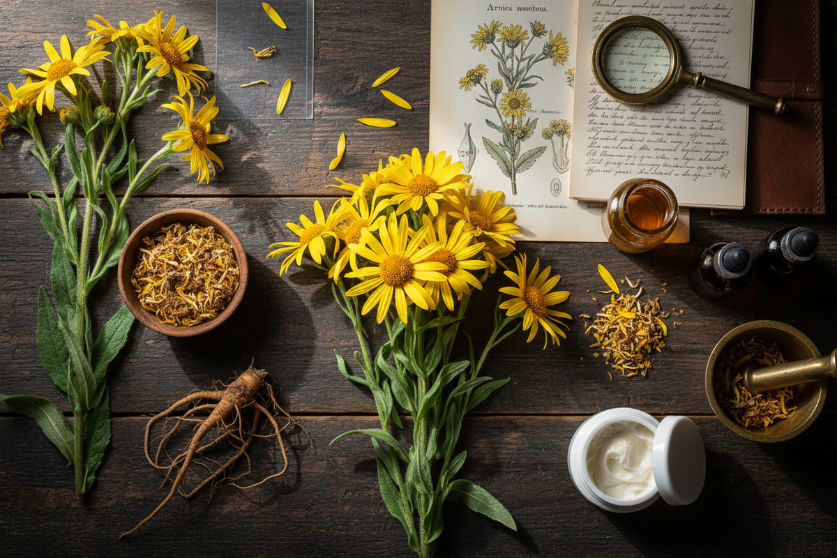 The Herbarium: Arnica – The Mountain Healer's Golden Flower