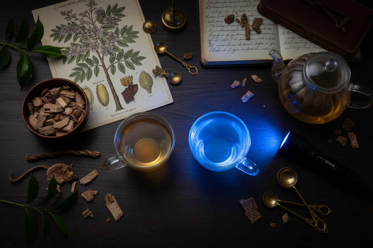 The Herbarium: Palo Azul – The Blue-Glowing Wood of Mexican Tradition