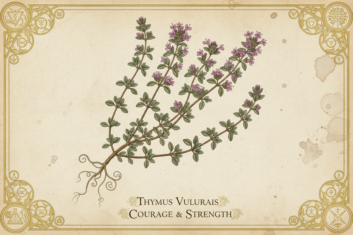 The Herbarium: Thyme – The Herb of Courage and Clarity