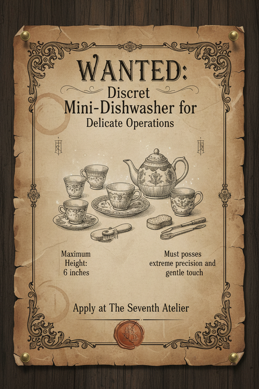 WANTED: Discreet Mini-Dishwasher for Delicate Operations