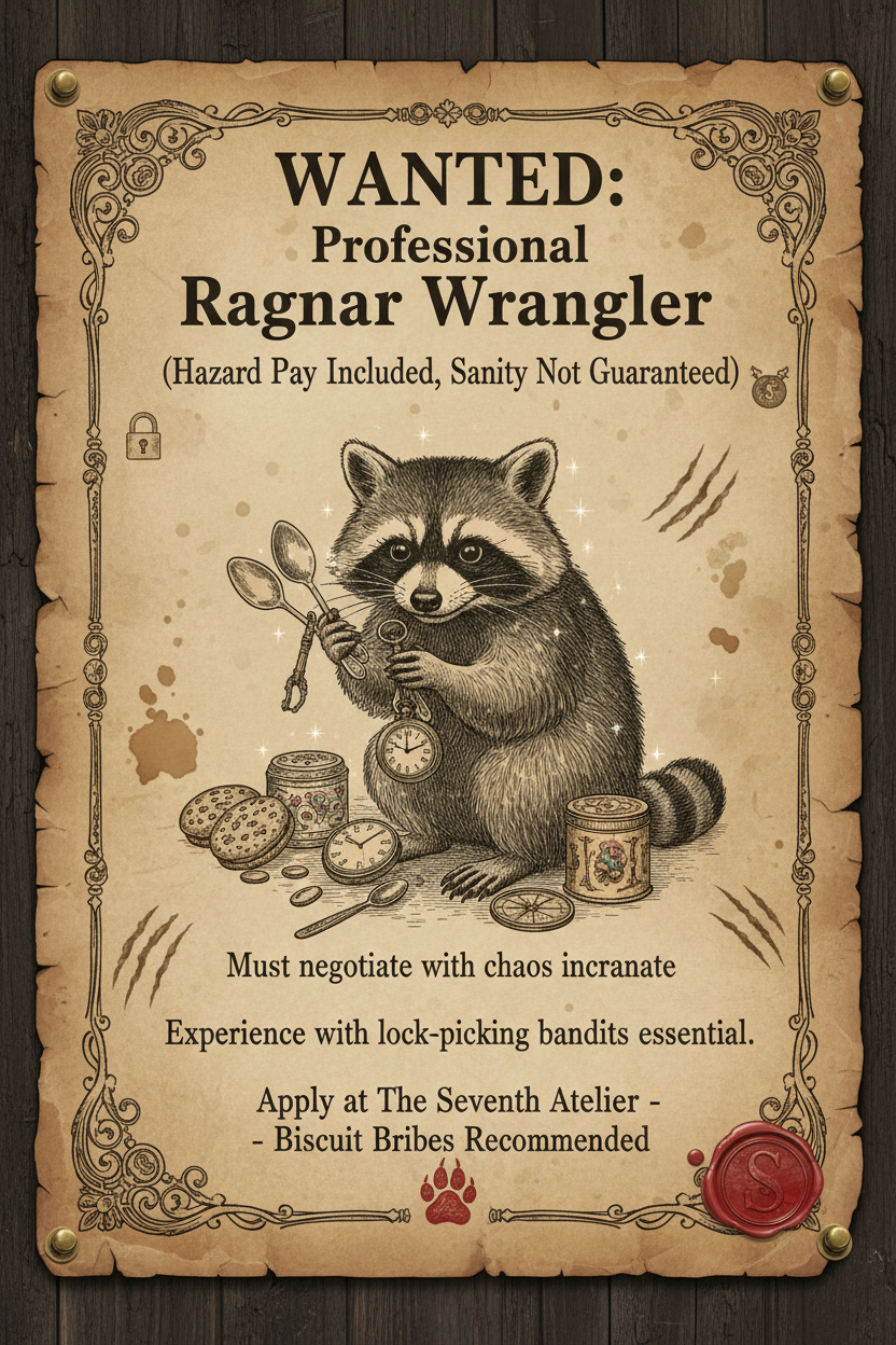 Wanted: Professional Ragnar Wrangler (Hazard Pay Included, Sanity Not Guaranteed)