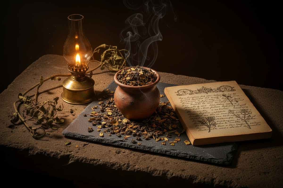 Artisan single-origin Hojicha roasted green tea — The Forbidden Catalogue Vol. VI, The Seventh Atelier