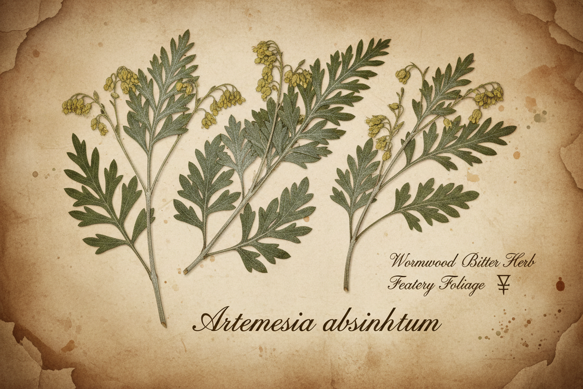 The Herbarium: Wormwood – The Bitter Herb of Absinthe and Revelation