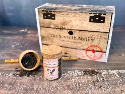 Dragonfire Cinders Black Tea | Smoked Lapsang Souchong | D&D Fantasy Loose Leaf Tea