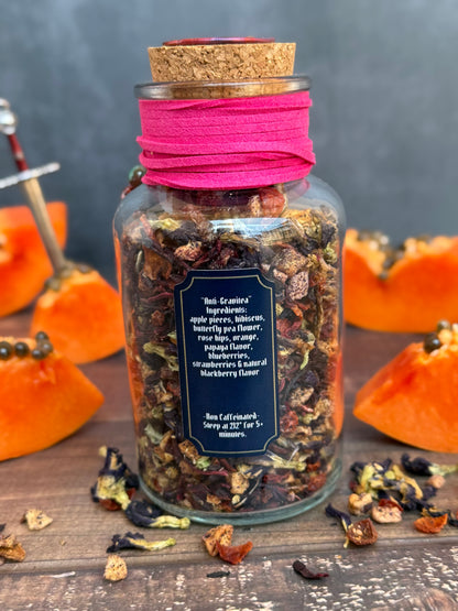 Anti-Gravi-Tea Blend | Fruity Papaya Tea | Loose Leaf | Enchanting Brew