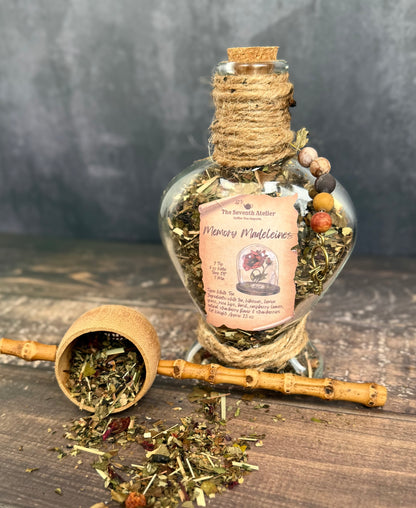 Memory Madeleines| Strawberry Basil Loose Leaf | The Time Travelers Choice