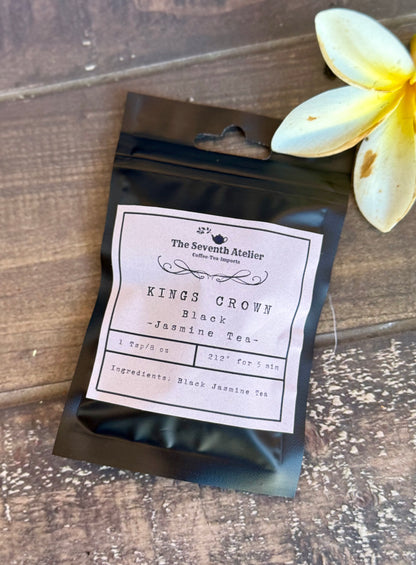 King's Crown Black Jasmine Tea | Rare Celestial Blend