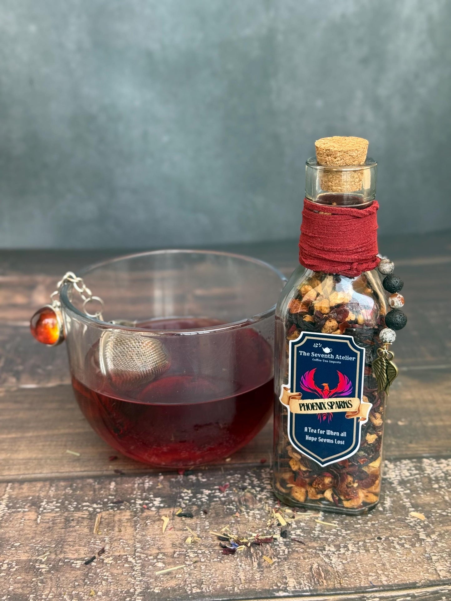 Phoenix Sparks | Fruity Cherry Tea | Loose Leaf | Fantasy Tea
