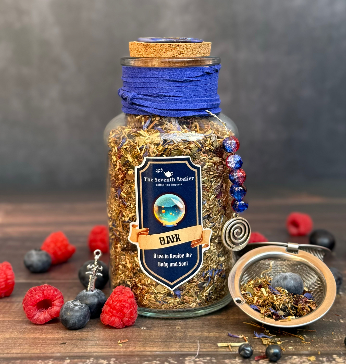 Blue Elixer Tea| Blueberry Tea | Loose Leaf Herbal Blend