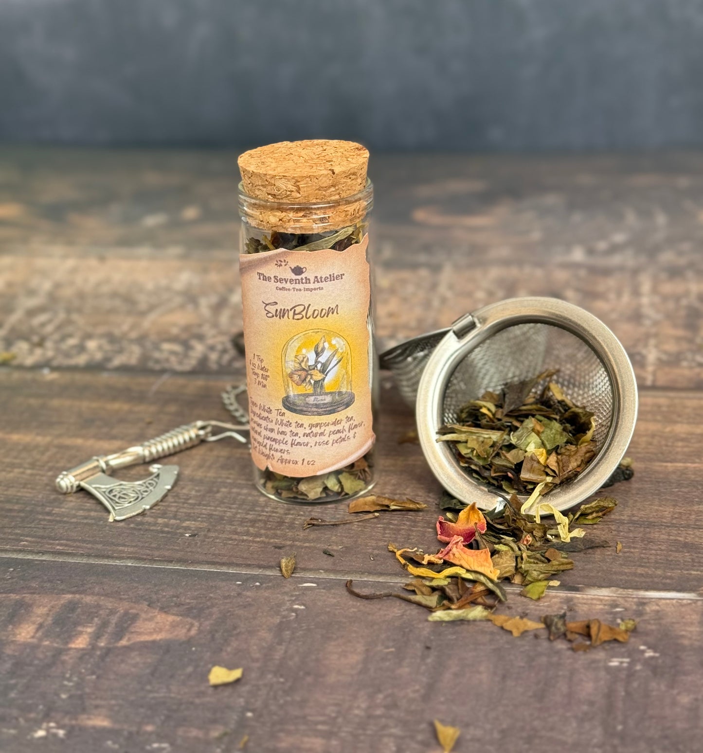 Memory Madeleines| Strawberry Basil Loose Leaf | The Time Travelers Choice