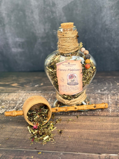 Memory Madeleines| Strawberry Basil Loose Leaf | The Time Travelers Choice