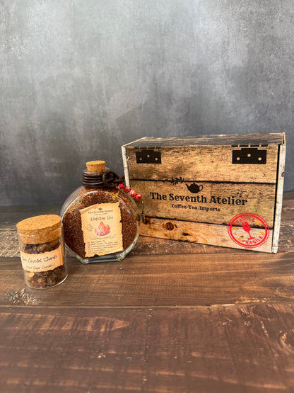 Redstone Ore & Crystal Shards Gift Set | Rooibos Tea with Rock Sugar Crystals