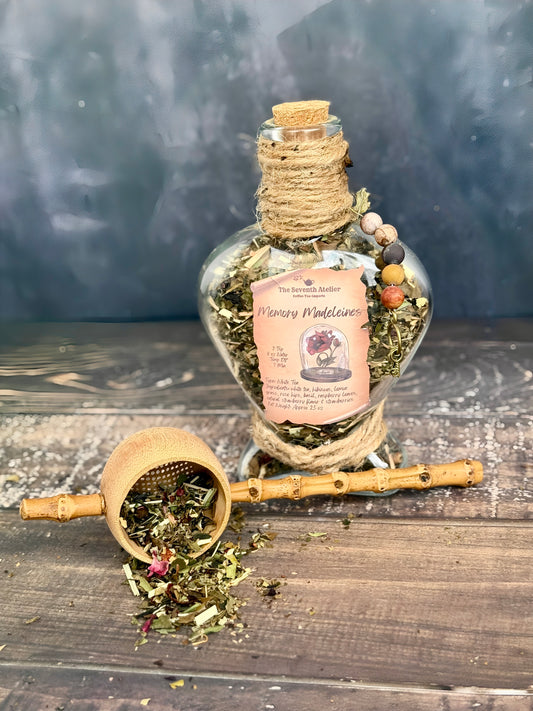 Memory Madeleines| Strawberry Basil Loose Leaf | The Time Travelers Choice