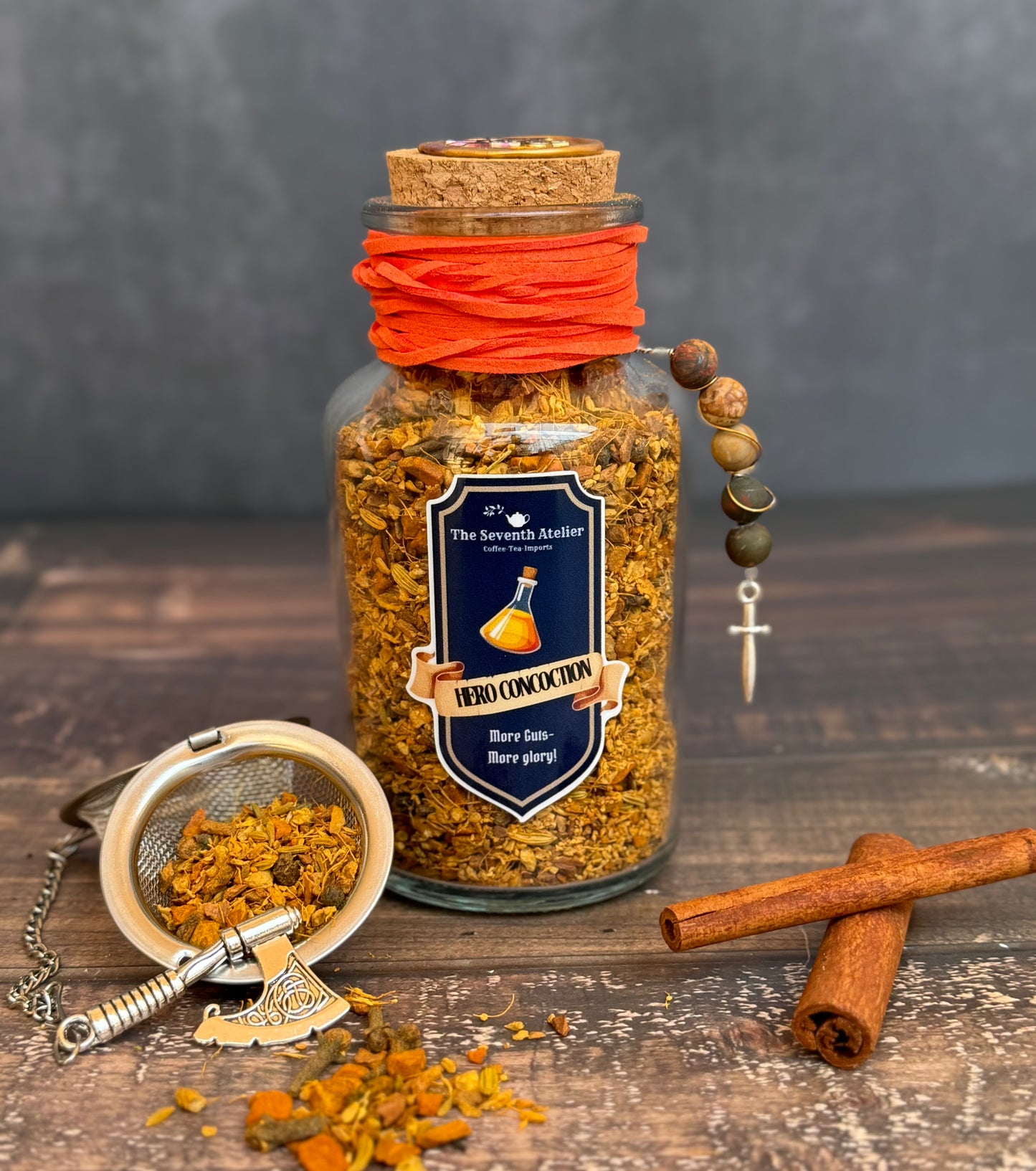 Hero Concoction Tea | Turmeric Chai Tea Blend | Herbal Loose Leaf